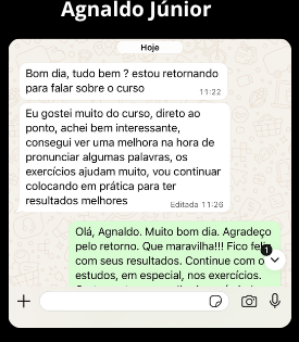 Depoimento de Agnaldo Júnior