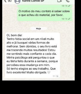 Depoimento de Karine Camile