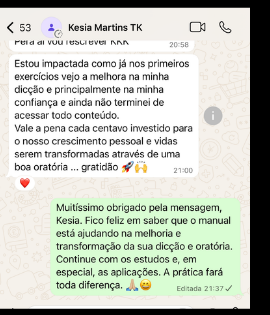 Depoimento de Kesia Martins